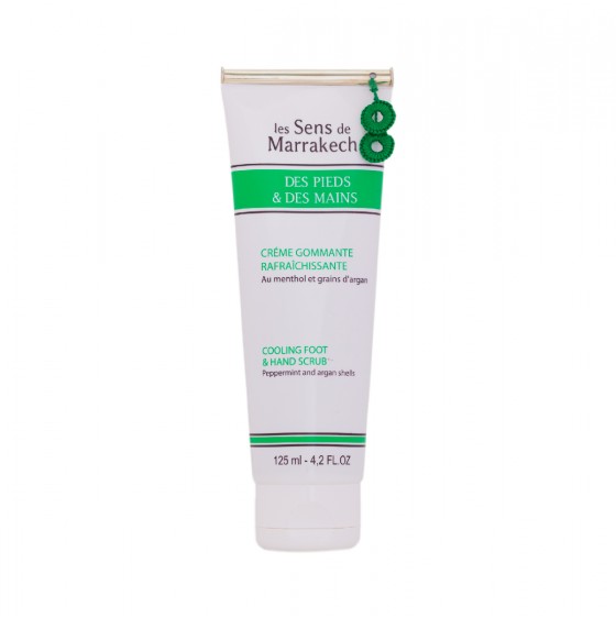 Crème gommante rafraîchissante
