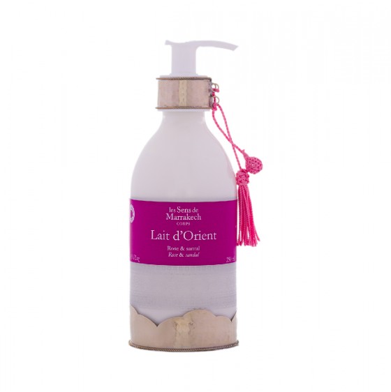 Rose and sandalwood Oriental milk
