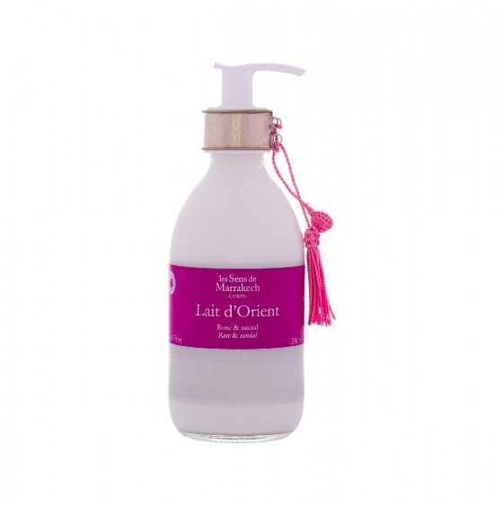Lait d'Orient rose et santal