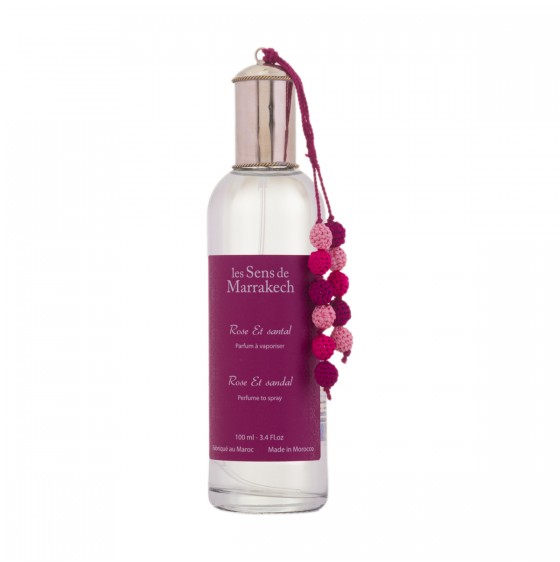 Parfum à vaporiser Rose et santal