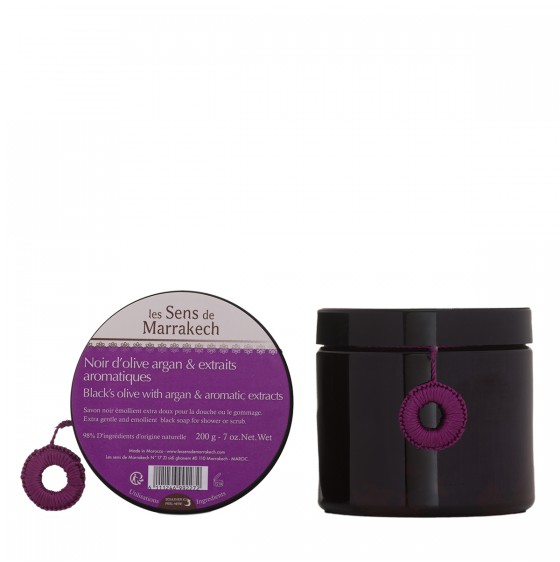 Savon noir aux extraits aromatiques