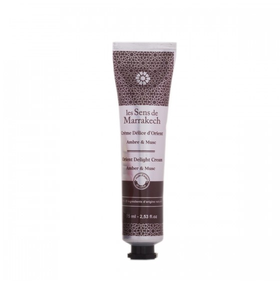 Amber and musk oriental delight cream