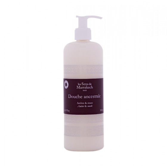 Douche ancestrale ambre et musc