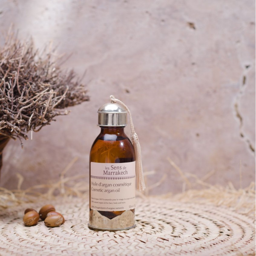 Huile d'argan cheveux, 100% naturelle