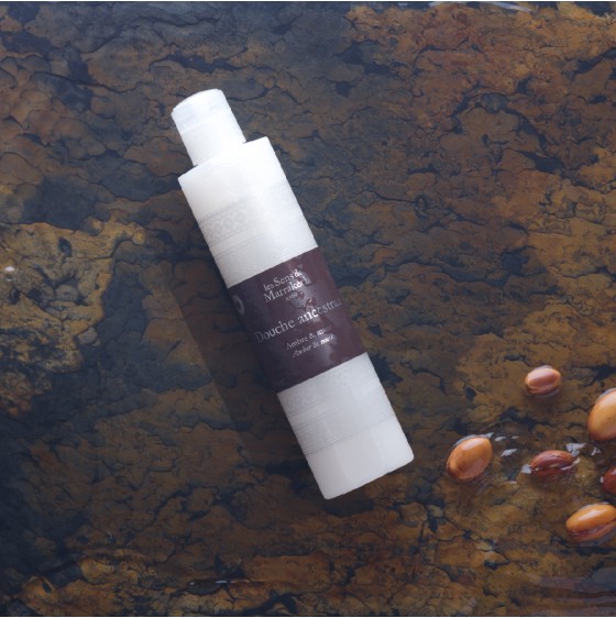 Douche ancestrale ambre et musc