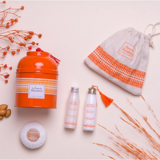 Boîte métal Orange Fleur d'oranger