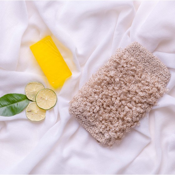 Soaping glove