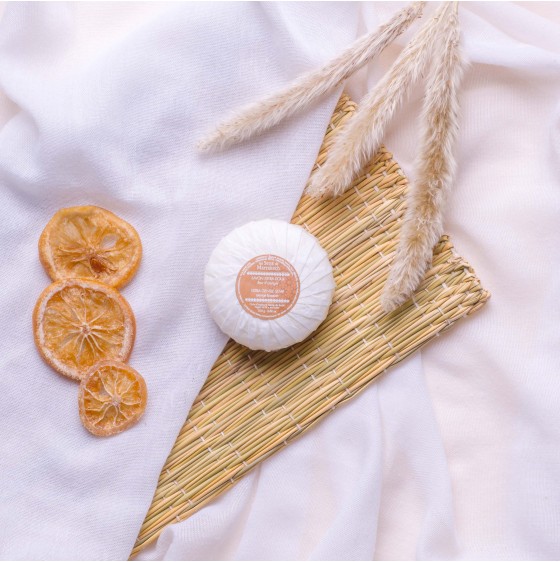 Orange blossom hard soap 100g