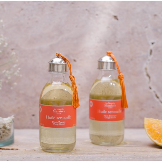 Huile sensuelle fleur d'oranger
