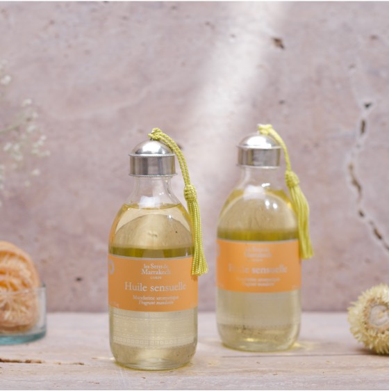 Huile sensuelle mandarine aromatique