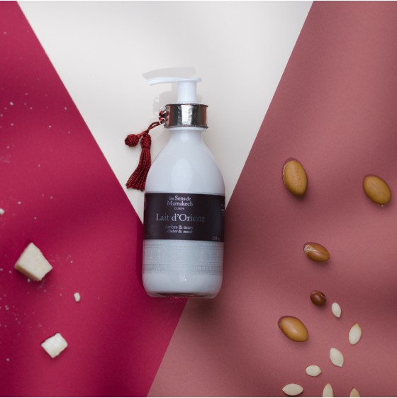 Amber and musk oriental milk