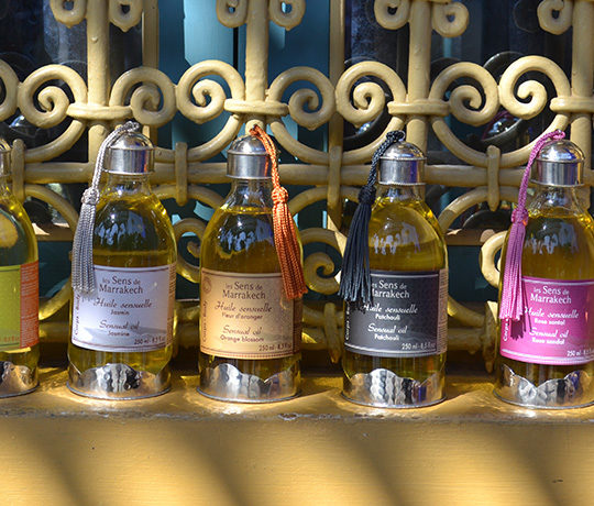 article huile sensuelle à l'huile d'argan