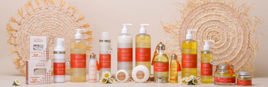 Orange blossom range all natural beauty products