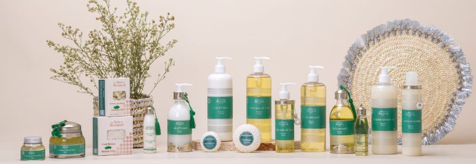 Produits cosmétiques d'origine naturelle à la verveine