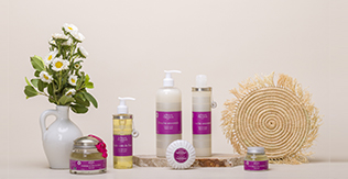 Rose and sandalwood range